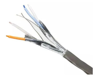 Cable eléctrico incombustible del cable ignífugo de 2 bases para el sistema de alarma
