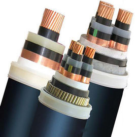 Voltaje aislado PVC multifilar industrial del medio del conductor de cobre del cable de transmisión