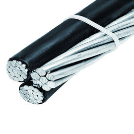 Alambre de aluminio triple de alta densidad del filamento del cable de descenso del servicio de arriba